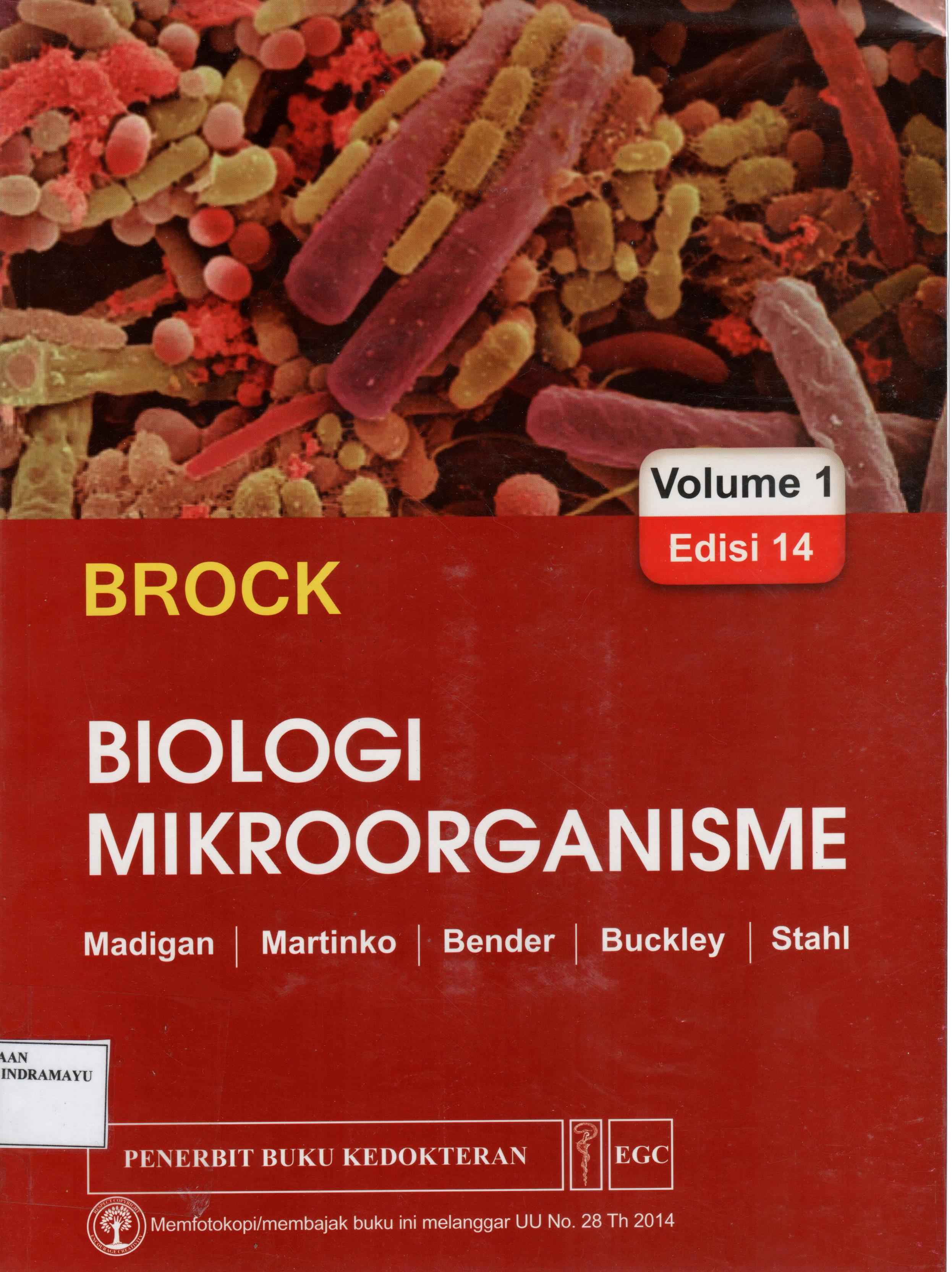 Brock Biologi Mikroorganisme Volume 1 ED.14
