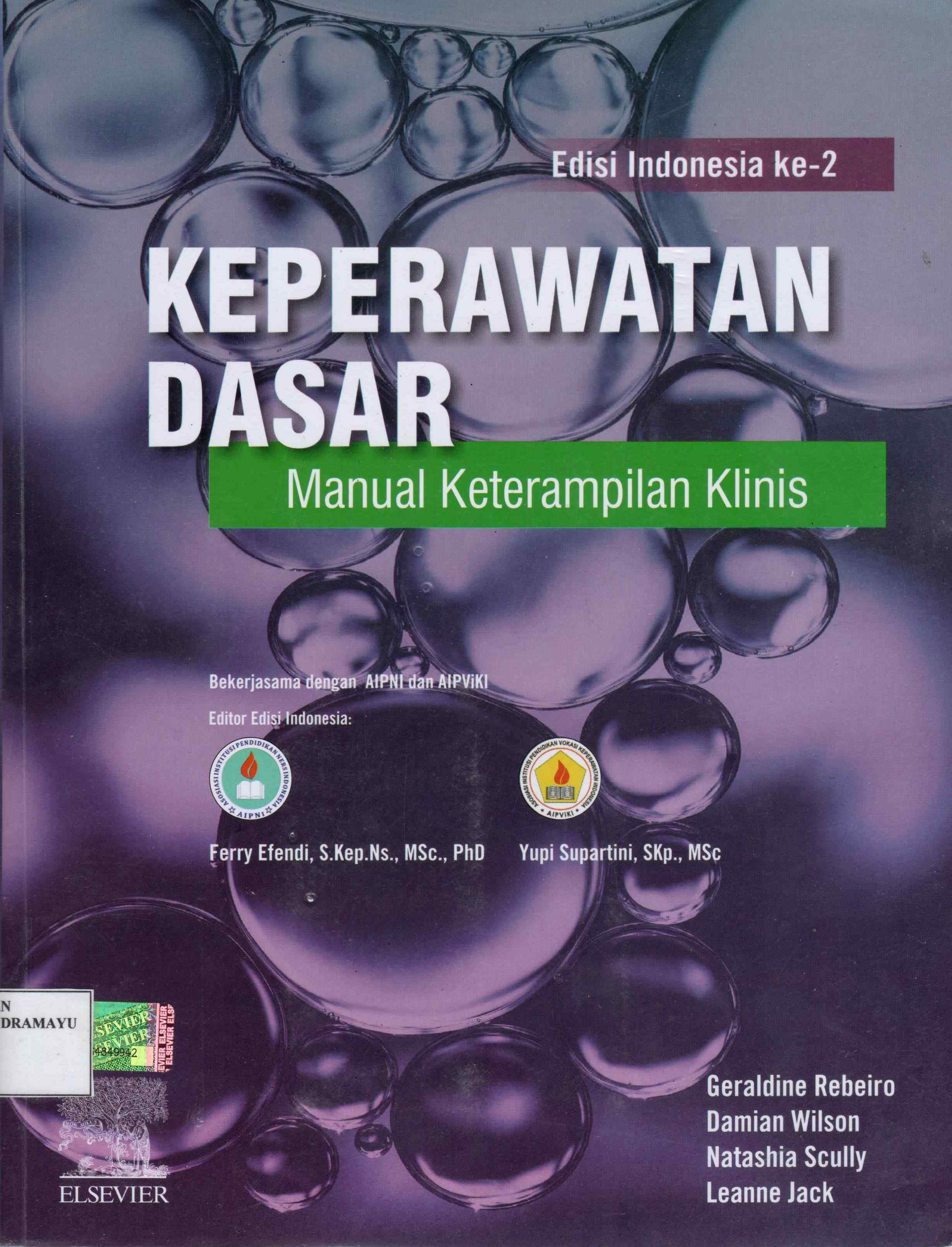 Image of Keperawatan Dasar Manual Keterampilan Klinis