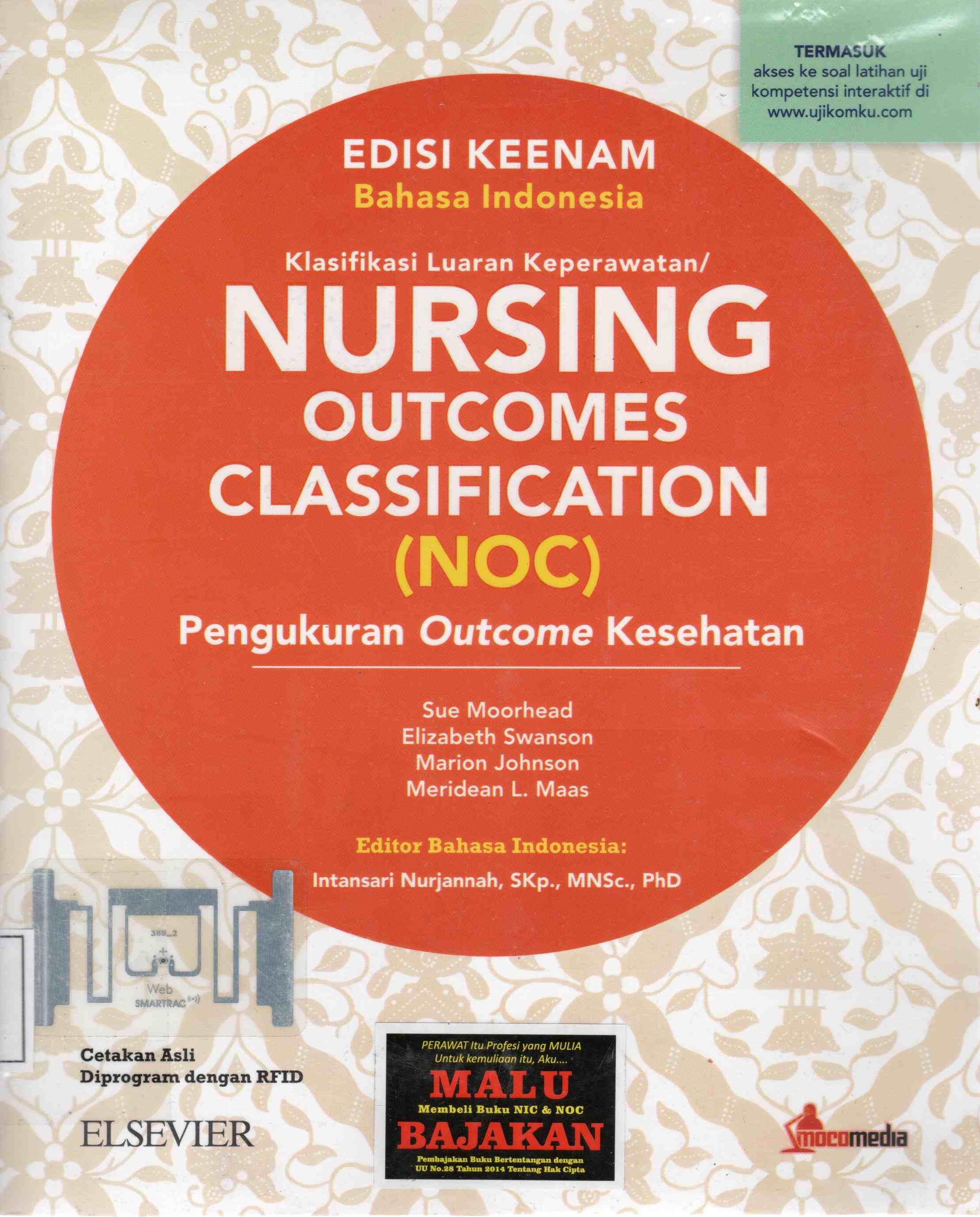 Image of Nursing Outcomes Classification (NOC) : Pengukuran Outcome Kesehatan