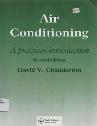 Air Conditioning A Practical Introduction Second Edition