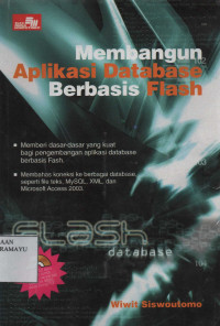 Membangun Aplikasi Database Berbasis Flash