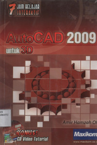 Autocad 2009 untuk 3D