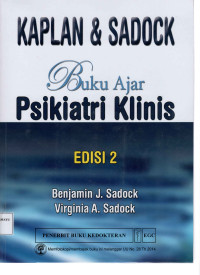 Kaplan & Sadock : Buku Ajar Psikiatri Klinis ED.2