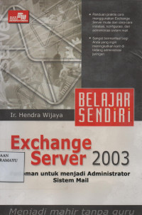 Belajar Sendiri : Exchange Server 2003