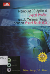 Membuat CD Aplikasi Digital profile untuk melamar kerja dengan visual basic 6.0