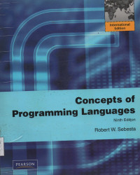 Concepts of Programming Languages Ninth Edition