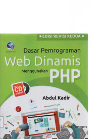 Dasar Pemrograman Web Dinamis Menggunakan PHP