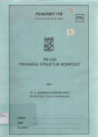 PN-336 Mekanika Struktur Komposit