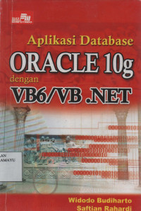 Aplikasi Database Oracle 10g dengan VB6/VB.NET