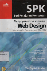 SPK mengoperasikan Software Web Design Macromedia Dreamweaver MX 2004