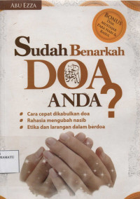 Sudah Benarkah Doa  Anda ?