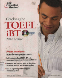 Cracking The TOEFL iBT 2012 Edition