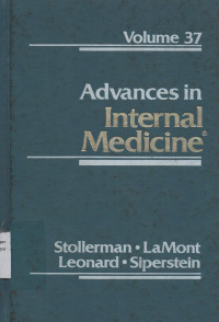 Advances in Internal  Medicine Volume 37