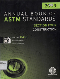 Anual Book of ASTM Standards 2009 Section 4 contruction