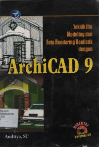 Teknik Jitu Modeling dan Foto Rendering Realistik dengan ArchiCAD 9