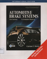 Automotive Brake Systems 5 Edition