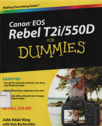 Canon EOS Rebel T2i/550D For Dummies