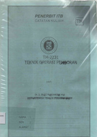 TM-2231 Teknik Operasi Pemboran