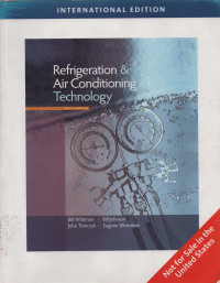 Refrigeration And Air Conditioning Technology