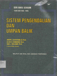 Sri Buku Schaum  : Teori dan Soal-Soal Sistem Pengendalian dan Umpan Balik