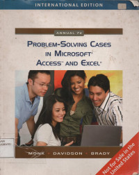 Problem-Solving Cases In Microsoft Access And Excel