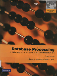 Database Processing : Fundamental, Design, and Implementation ed.11