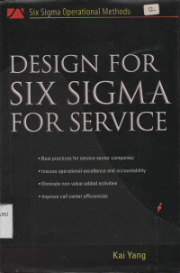 Design For Six Sigma For Service