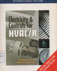 Electricity & Controls for HVAC/R 6 th Edition