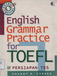 English Grammar Practice For TOEFL Preparation Test Edisi Revisi