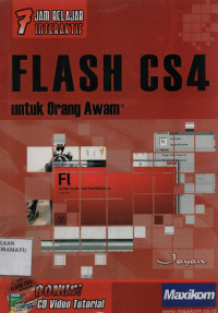 7 Jam Belajar Interaktif FLASH CS4 untuk orang awam