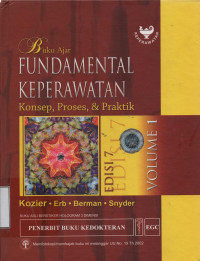 Buku Ajar Fundamental Keperawatan : Konsep, Proses & Praktik Edis 7  Volume 1