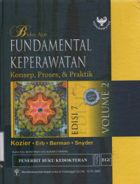 Buku Ajar Fundamental Keperawatan : Konsep, Proses & Praktik Edis 7 Volume 2