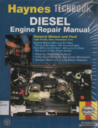 Haynes Teckbook Diesel Engine Repair Manual