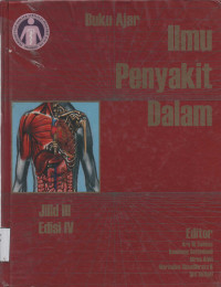 Buku Ajar Ilmu Penyakit Dalam Jilid III Edisi 4