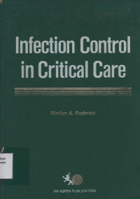 Infection Control in Critical Care