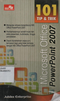 101 TIP & TRIK Microsoft Office PowerPoint 2007