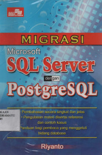 Migrasi Microsoft SQL Server dengan PostgreSQL