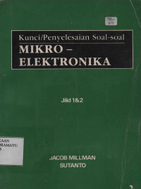 Kunci /Penyelesaian Soal-Soal Mikro-Elektronika