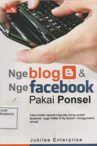 Nge blog & Nge facebook Pakai Ponsel