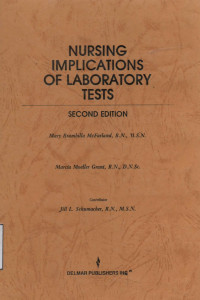Nursing Implications of Laboratory Tests  Second Edition