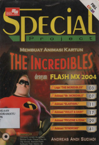 Special Project Membuat Animasi Kartun The Incredibles dengan FLASH MX 2004