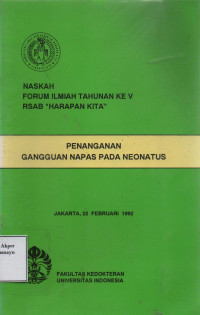 Penanganan Gangguan Napas Pada Neonatus