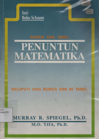 Rumus Dan Tabel Penuntun Matematika