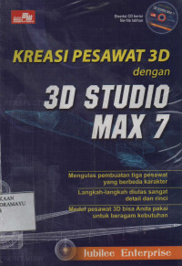 Kreasi Pesawat 3D dengan 3D Studio Max 7