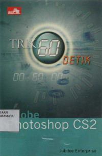 Trik 60 Detik Adobe Photoshop CS2