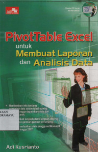 PivotTable Excel untuk membuat laporan dan Analisis Data