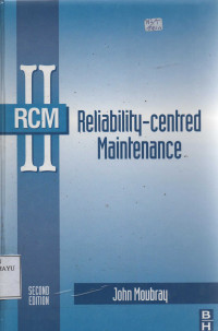 Reliability-Centred Maintenance Second Edition