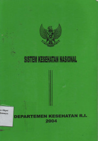 Sistem Kesehatan Nasional