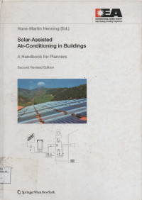 Sollar-Assisted Air-Conditioning in Buildings : A Handbook for planners second revised edition