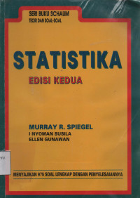 Seri Buku Schaum : Teori dan Soal-Soal Statistika Edisi kedua